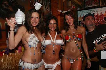 Hogs Breaths Home Made Bikini Contest 2007 photo - Duval Street, Key West